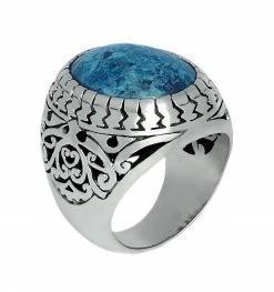JALAN JALAN Sur Bijoux-Totem : Bague Argent & Crysocole Bleue !
