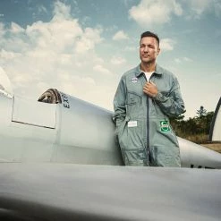 Fawler Apollo | Montre Aviateur En Acier Inoxydable Couleur Vert Et Argent -Montres bracelet Soldes jwm apollo drop38 frank christensen 26126 1x1 37