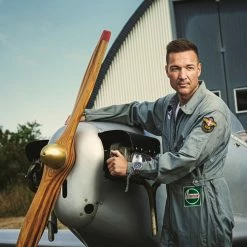 Fawler Apollo | Montre Aviateur En Acier Inoxydable Couleur Bleu Et Argent -Montres bracelet Soldes jwm apollo drop38 frank christensen 26127 1x1 27