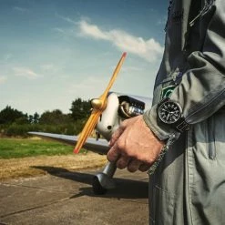 Fawler Apollo | Montre Aviateur En Acier Inoxydable Noir -Montres bracelet Soldes jwm apollo drop38 frank christensen 26129 1x1 19