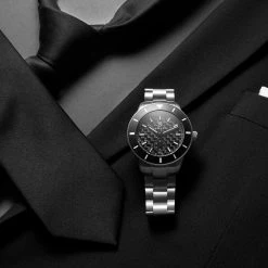 Fawler Makalu | Montre De Plongée En Titane Brossé Avec Cadran En Fibre De Carbone - Série Limitée -Montres bracelet Soldes jwm makalu collection lasse olsen 26043 1x1 13