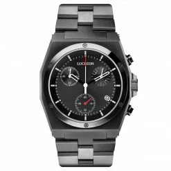 Lucleon Montre Chronographe Lavon Ray En Acier Inoxydable