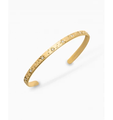 Bracelet Jonc Galactique, Marque Les Interchangeables | Bijoux Totem. 3 Bracelet Jonc Galactique, Marque Les Interchangeables | Bijoux Totem.