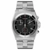 Lucleon Montre Chronographe Linus Ray En Acier Inoxydable -Montres bracelet Soldes linus ray 21838 40mm