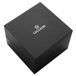 Lucleon Montre Lester Ternion En Acier Inoxydable -Montres bracelet Soldes lucleon box only1 13