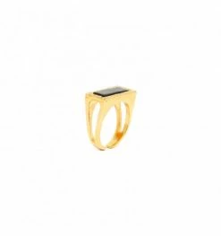 Bague Rectangulaire Ajustable Barcares, Marque Nature | Bijoux Totem -Montres bracelet Soldes nature bijoux bague barcares 2