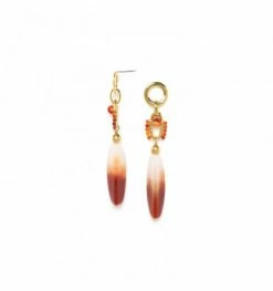 Boucles D’oreilles Agate, Marque Nature | Bijoux Totem. 8 Boucles D’oreilles Agate, Marque Nature | Bijoux Totem. -Montres bracelet Soldes nature bijoux boucles d oreilles agate 9