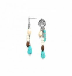 Boucles D’oreilles Pampilles Malibu, Marque Nature | Bijoux Totem. -Montres bracelet Soldes nature bijoux boucles d oreilles malibu 6