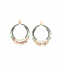 Boucles D’oreilles Menthe à L'eau, Marque Nature | Bijoux Totem.