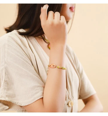 Bracelet Dégradé De Pierres Connemara, Marque Nature | Bijoux Totem 4 Bracelet Dégradé De Pierres Connemara, Marque Nature | Bijoux Totem – Image 2