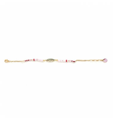 Bracelet Fin Coquillage Nenuphar, Marque Nature | Bijoux Totem 5 Bracelet Fin Coquillage Nenuphar, Marque Nature | Bijoux Totem – Image 3