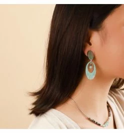 Clips Ovales Ko Tao, Marque Nature | Bijoux Totem. -Montres bracelet Soldes nature bijoux clips ko tao 1