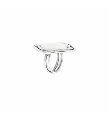 Bague Ajustable Carré Rapsody, Marque Ori Tao | Bijoux Totem 5 Bague Ajustable Carré Rapsody, Marque Ori Tao | Bijoux Totem – Image 3