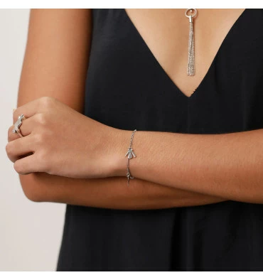 Bracelet Multi Pampilles Tazarine, Marque Ori Tao | Bijoux Totem 4 Bracelet Multi Pampilles Tazarine, Marque Ori Tao | Bijoux Totem – Image 2