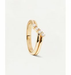 Bague Anna-Ligne Carry Overs, Marque PDPAOLA | Bijoux Totem 11 Bague Anna-Ligne Carry Overs, Marque PDPAOLA | Bijoux Totem -Montres bracelet Soldes pdpaola bague carry overs anna 3