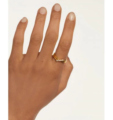 Bague Anna-Ligne Carry Overs, Marque PDPAOLA | Bijoux Totem 7 Bague Anna-Ligne Carry Overs, Marque PDPAOLA | Bijoux Totem – Image 5