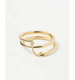Bague Giro-Ligne Carry Overs, Marque PDPAOLA | Bijoux Totem