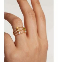 Bague Ligne Juno, Marque PDPAOLA | Bijoux Totem -Montres bracelet Soldes pdpaola bague juno 13