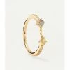 REBEL & ROSE Bague Zena-Ligne Juno, Marque PDPAOLA | Bijoux Totem