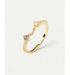 REBEL & ROSE Bague Zena-Ligne Juno, Marque PDPAOLA | Bijoux Totem 12 REBEL & ROSE Bague Zena-Ligne Juno, Marque PDPAOLA | Bijoux Totem -Montres bracelet Soldes pdpaola bague juno 22