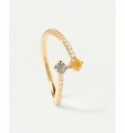 Bague Villa-Ligne Juno, Marque PDPAOLA | Bijoux Totem