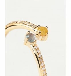 Bague Villa-Ligne Juno, Marque PDPAOLA | Bijoux Totem -Montres bracelet Soldes pdpaola bague juno 3