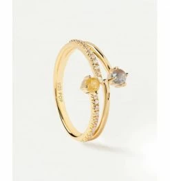 Bague Patio-Ligne Juno, Marque PDPAOLA | Bijoux Totem