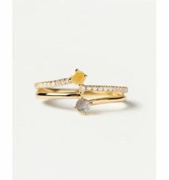 Bague Patio-Ligne Juno, Marque PDPAOLA | Bijoux Totem -Montres bracelet Soldes pdpaola bague juno 9