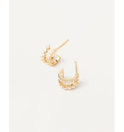 Créoles Rubi-Ligne Carry Overs, Marque PDPAOLA | Bijoux Totem 12 Créoles Rubi-Ligne Carry Overs, Marque PDPAOLA | Bijoux Totem -Montres bracelet Soldes pdpaola boucles d oreilles carry overs rubi 4