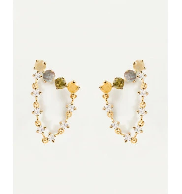 Boucles D'oreilles Ligne Juno, Marque PDPAOLA | Bijoux Totem 4 Boucles D'oreilles Ligne Juno, Marque PDPAOLA | Bijoux Totem – Image 2