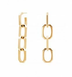 The Chain Boucles D'oreilles, Marque PDPAOLA | Bijoux Totem