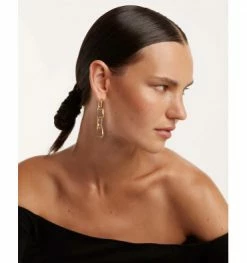 The Chain Boucles D'oreilles, Marque PDPAOLA | Bijoux Totem -Montres bracelet Soldes pdpaola boucles d oreilles the chain 4