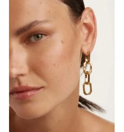 The Chain Boucles D'oreilles, Marque PDPAOLA | Bijoux Totem -Montres bracelet Soldes pdpaola boucles d oreilles the chain 5