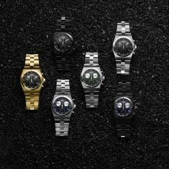 Lucleon Montre Chronographe Leal Ray En Acier Inoxydable -Montres bracelet Soldes rel ig lucleon chronograph watch 21838 21839 21840 21841 21842 21843 3