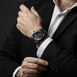 Lucleon Montre Chronographe Lavon Ray En Acier Inoxydable -Montres bracelet Soldes rel ig lucleon chronograph watch 21840 1 sq