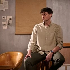 Fawler Paz | Montre Habillée Bleue à Une Seule Aiguille En Acier Inoxydable -Montres bracelet Soldes rel paz 27382 simon ccmodel 1x1 5 copy