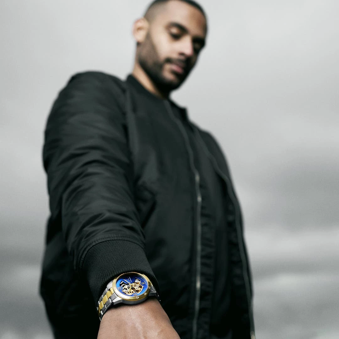 Seizmont Dante II | Montre Squelette Couleur Argent Et Or 6 Seizmont Dante II | Montre Squelette Couleur Argent Et Or – Image 4