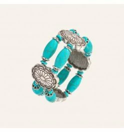 REMINISCENCE Paris Bracelet Ethnic Turquoise, Marque Réminiscence Paris | Bijoux Totem. -Montres bracelet Soldes reminiscence bracelet ethnic turquoise 2