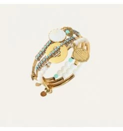 REMINISCENCE Paris Bracelet Extensible Ibiza, Marque Réminiscence Paris | Bijoux Totem. -Montres bracelet Soldes reminiscence bracelet ibiza 6