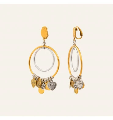 REMINISCENCE Paris Clips L’Essence Du Cœur, Marque Réminiscence Paris | Bijoux Totem. 5 REMINISCENCE Paris Clips L’Essence Du Cœur, Marque Réminiscence Paris | Bijoux Totem. – Image 3