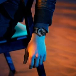 Seizmont Montre Timur Calm à Cadran & Aiguille 24 Heures -Montres bracelet Soldes rst calm watch black 23327 1