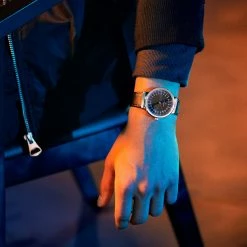 Seizmont Montre Travis Calm à Cadran & Aiguille 24 Heures -Montres bracelet Soldes rst calm watch silver 23325 1