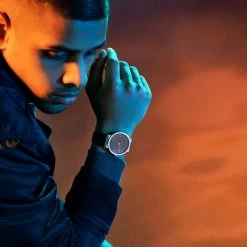 Seizmont Montre Travis Calm à Cadran & Aiguille 24 Heures -Montres bracelet Soldes rst calm watch silver 23325 5