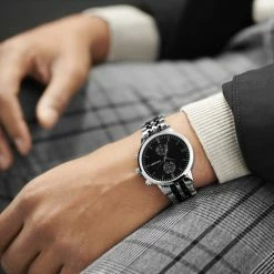 Lucleon Montre En Acier Inoxydable Lloyd Kellan -Montres bracelet Soldes rst megashoot 3 0 watch 22161 nathanwilliams 2