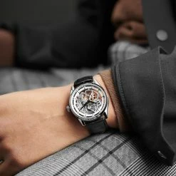 Seizmont Montre Squelette Automatique Soren Motus -Montres bracelet Soldes rst megashoot 3 0 watch 22508 nathanwilliams 2