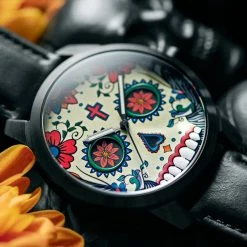 Lucleon Todos | Montre Multicolore Le Jour Des Morts -Montres bracelet Soldes rst todos dyoffthe dead 26214 1x1 1