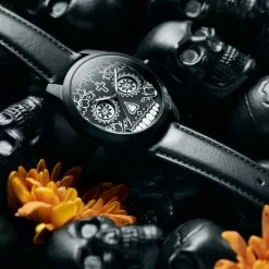 Lucleon Todos | Montre Noire Le Jour Des Morts -Montres bracelet Soldes rst todos dyoffthe dead nathan grant williams 26213 1x1 1 1