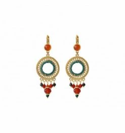 Dormeuses Festives Silma, Marque Satellite | Bijoux Totem