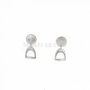 Boucles D'oreilles étrier Argent, Marque SECRET DE CUIR | Bijoux Totem -Montres bracelet Soldes secret de cuir boucles d oreilles 7