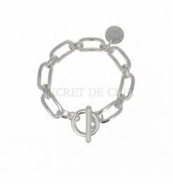 Bracelet Rectangles, Marque SECRET DE CUIR | Bijoux Totem.
